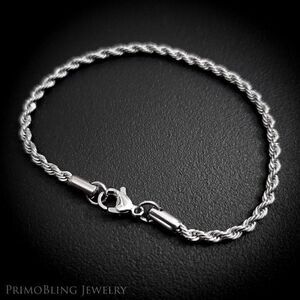 Stainless Steel Rope Bracelet